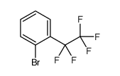 1-bromo-2-(1,1,2,2,2-pentafluoroethyl)benzene Structure