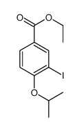 3-碘-4-异丙氧基苯甲酸乙酯结构式