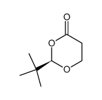 (2R)-2-(tert-butyl)-1,3-dioxan-4-one Structure