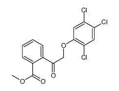 methyl 2-[2-(2,4,5-trichlorophenoxy)acetyl]benzoate Structure