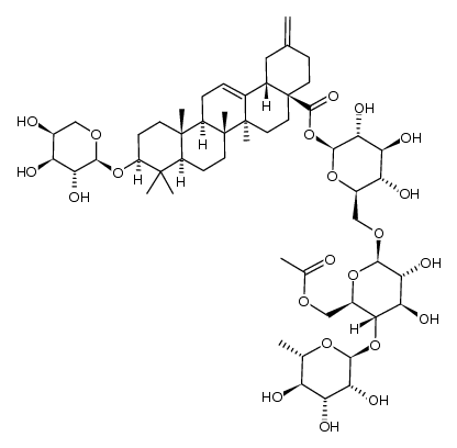 ciwujianoside D2结构式