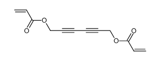 1,6-diacryloyl-hexa-2,4-diyne Structure