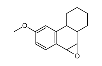 (4abeta,9alpha,10alpha)-6-Methoxy-9,10-epoxy-trans-1,2,3,4,4a,9,10,10a-octahydrophenanthrene结构式