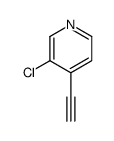 3-Chloro-4-ethynylpyridine Structure