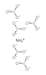 五硼酸铵结构式