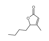 4-methyl-5-(n-butyl)-2(5H)-furanone Structure