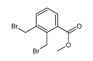 2,3-双(溴甲基)苯甲酸甲酯结构式