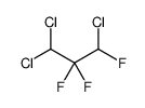 1,1,3-trichloro-2,2,3-trifluoropropane Structure