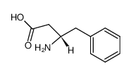 (R)-3-氨基-4-苯基丁酸结构式