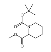 N-Boc-DL-Pipecolic acid methyl ester structure