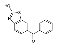 6-benzoylbenzothiazolin-2-one结构式