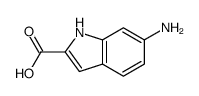 6-amino-1H-indole-2-carboxylic acid Structure