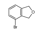 4-溴-1,3-二氢异苯并呋喃结构式