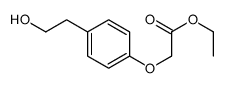 2-(4-(2-羟基乙基)苯氧基)乙酸乙酯结构式