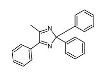 4-methyl-2,2,5-triphenylimidazole Structure