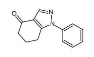 1-PHENYL-6,7-DIHYDRO-1H-INDAZOL-4(5H)-ONE Structure