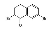 2,7-dibromo-3,4-dihydro-1(2H)-naphthalenone Structure