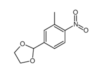 2-(2-methyl-4-nitrophenyl)-1,3-dioxolane Structure