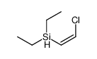 2-chloroethenyl(diethyl)silane Structure