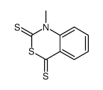 1-methyl-3,1-benzothiazine-2,4-dithione结构式