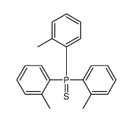 tris(2-methylphenyl)-sulfanylidene-λ5-phosphane Structure