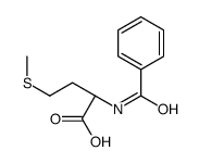 (2R)-2-benzamido-4-methylsulfanylbutanoic acid Structure