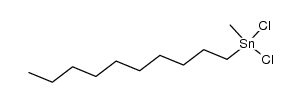 Methyl-n-decyl-zinndichlorid结构式
