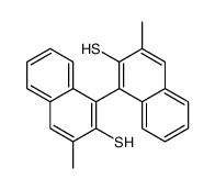 1,1-Binaphthalene-2,2-dithiol, 3,3-dimethyl-结构式