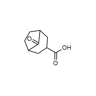8-氧双环[3.2.1]辛烷-3-羧酸结构式