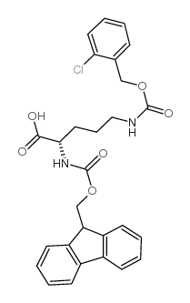 Fmoc-Orn(2-Cl-Z)-OH Structure