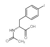 乙酰-4-碘-D-苯丙氨酸结构式