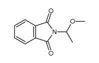 N-(1-Methoxyethyl)phthalimid结构式
