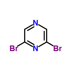 2,6-二溴吡嗪结构式