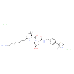 VH 032酰胺-烷基C7-胺二盐酸盐结构式