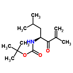 (S)-(2,6-二甲基-3-氧代庚-1-烯-4-基)氨基甲酸叔丁酯结构式