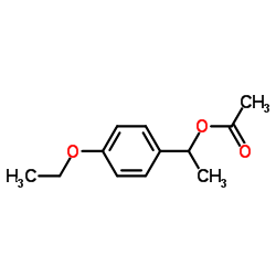 Benzenemethanol, 4-ethoxy-alpha-methyl-, acetate, (-)- (9CI) Structure
