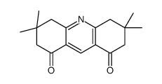 3,3,6,6-tetramethyl-2,4,5,7-tetrahydroacridine-1,8-dione Structure