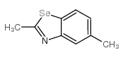 2,5-二甲基苯并硒唑结构式