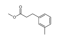 Benzenepropanoic acid, 3-Methyl-, Methyl ester Structure