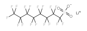 十七氟-1-辛烷磺酸锂结构式