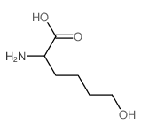2-氨基-6-羟基己酸结构式