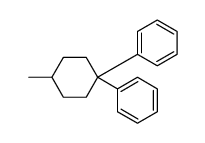 (4-methyl-1-phenylcyclohexyl)benzene Structure