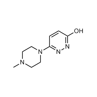 6-(4-甲基哌嗪-1-基)哒嗪-3-醇结构式