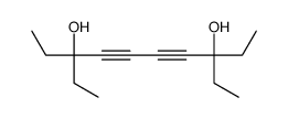 3,8-diethyldeca-4,6-diyne-3,8-diol结构式