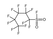 perfluoropentane-1-sulphonyl fluoride structure
