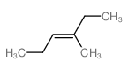 3-Hexene, 3-methyl-,(3E)- Structure