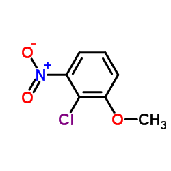 2-氯-3-硝基苯甲醚结构式