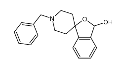 1'-benzyl-3H-spiro[isobenzofuran-1,4'-piperidin]-3-ol结构式