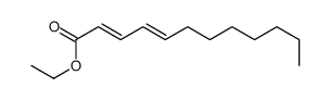 ethyl dodeca-2,4-dienoate结构式