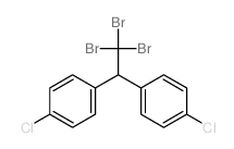 Ethane, 1,1,1-tribromo-2,2-bis(p-chlorophenyl)- (8CI) structure